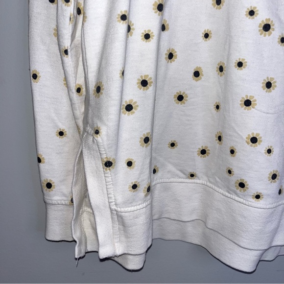Wallflower White Floral Sweatshirt Medium - Picture 2 of 6